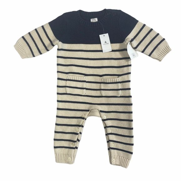 Gap Baby Brannan Stripe One-Piece - Picture 2 of 6
